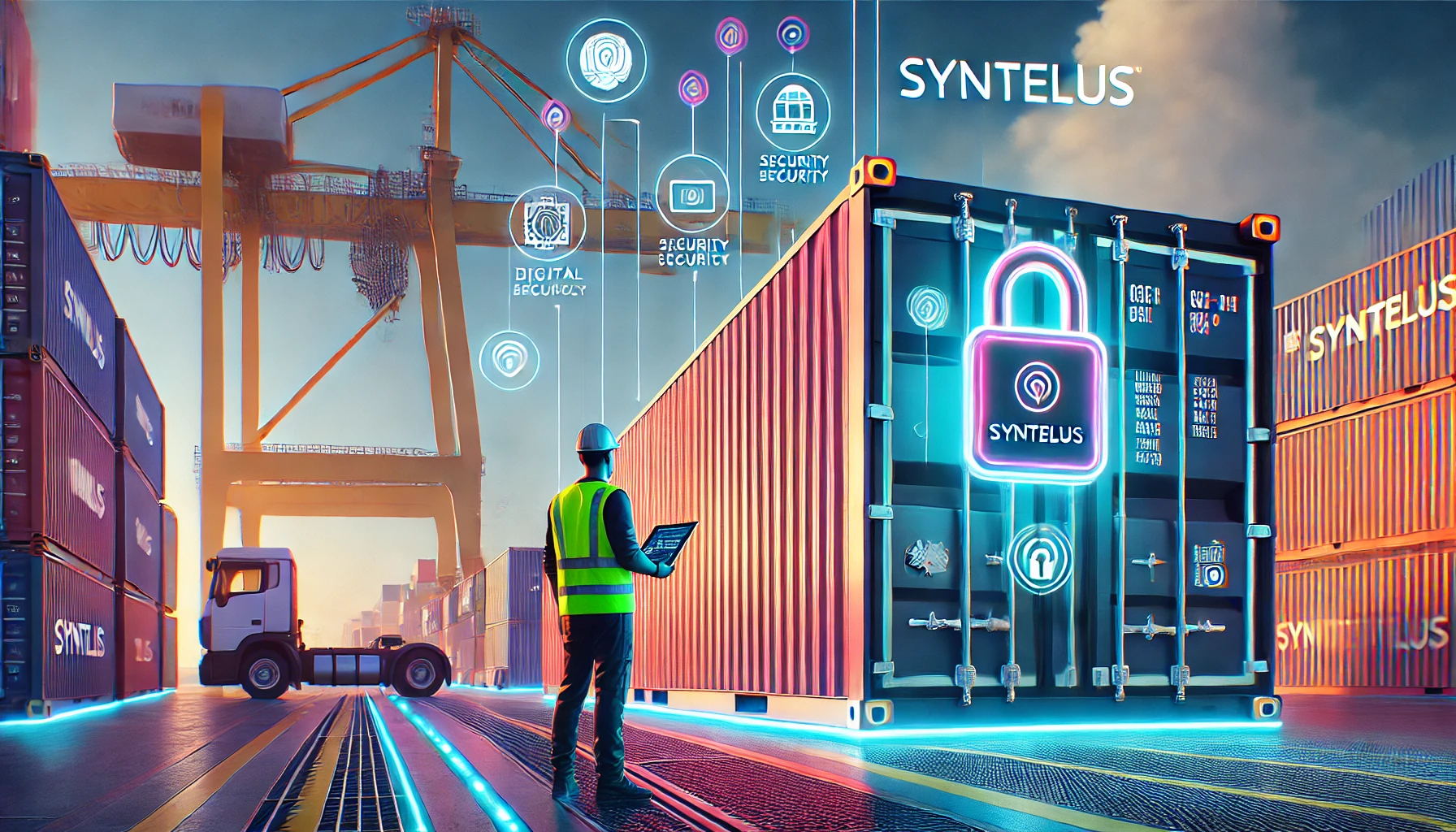 Syntelus app securing containers and providing integrity